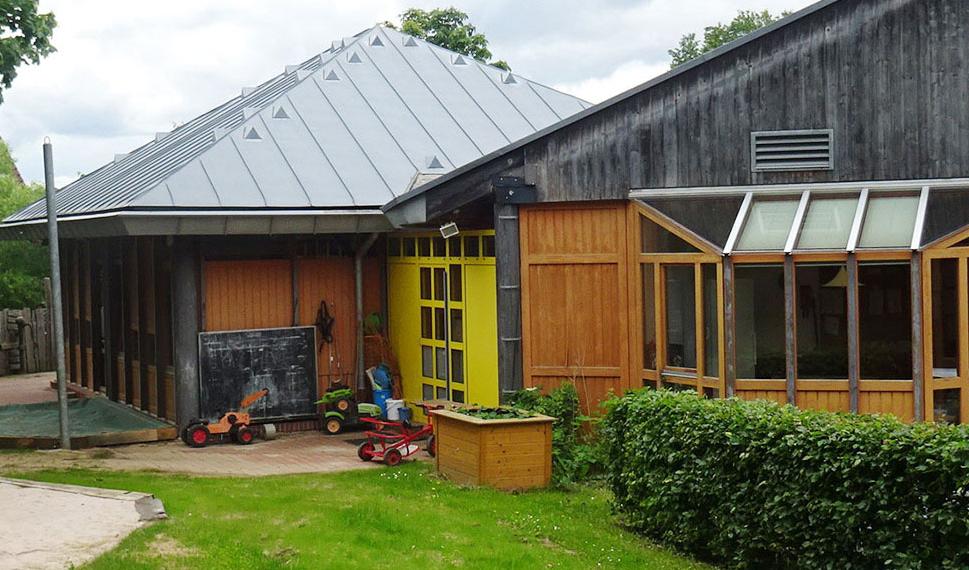 Slider Garten des Kindergarten st. wenzeslaus Litzendorf